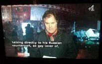 Британский телеканал случайно назвал Лаврова "геем-любовником"