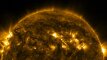 NASA paviešino didelės raiškos saulės vaizdo medžiagą