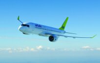airBaltic Bombardier lėktuvas