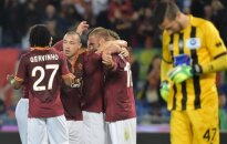 “Roma“ futbolininkai džiaugiasi pelnytu įvarčiu