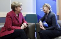 Julija Tymošenko ir Angela Merkel