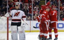 "Red Wings" ledo ritulininkai pelnė net septynis įvarčius