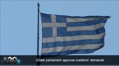 120s: Greek parliament accept austerity and news speed cameras
