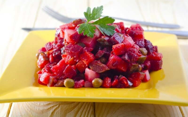 Винегрет С Соленой Капустой Рецепт
