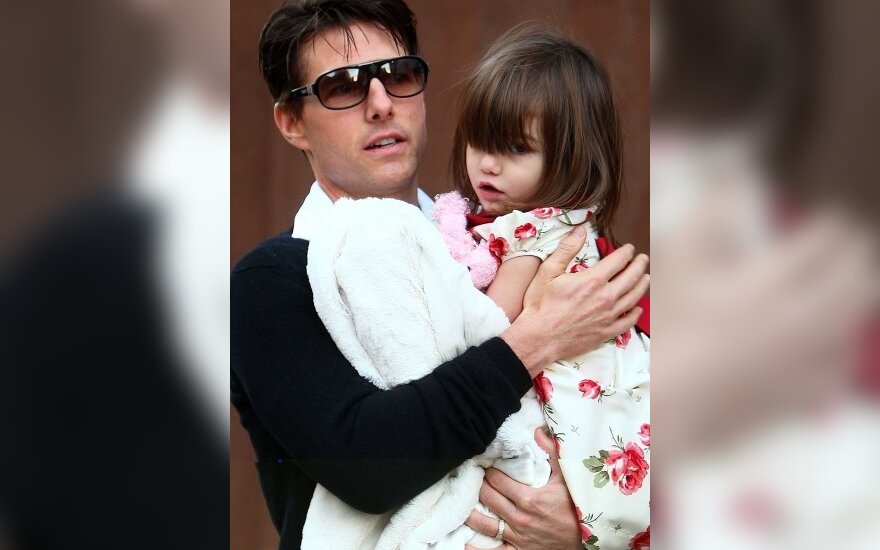 Suri Cruise atšventė trečiąjį gimtadienį