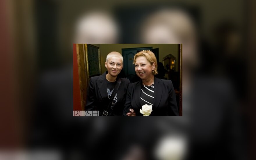 Agnė Jagelavičiūtė su mama