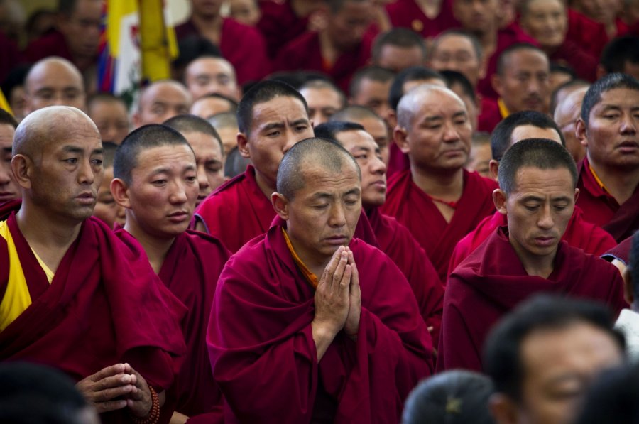 Tibeto budistu vienuolis