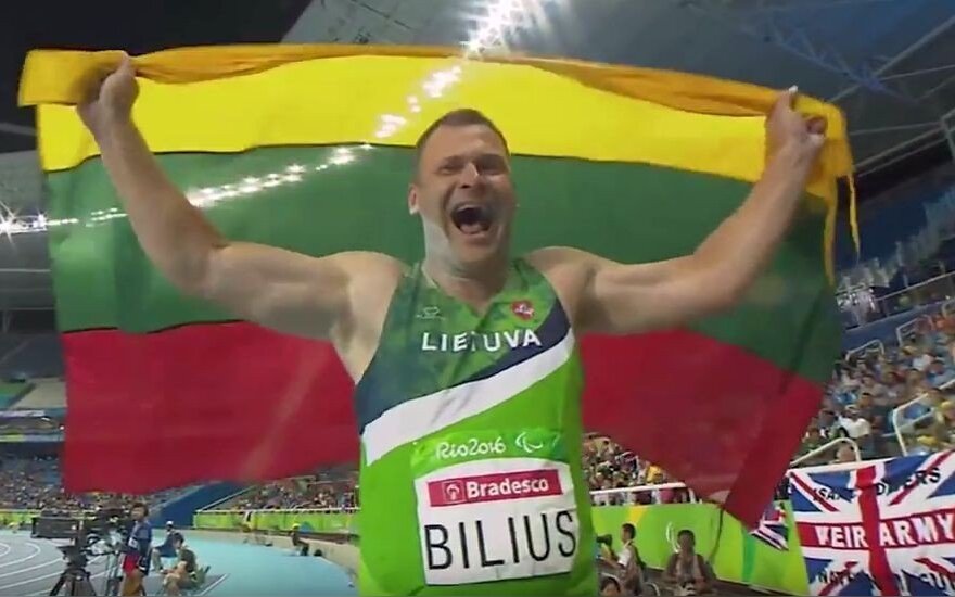 Литовский легкоатлет завоевал золото паралимпиады