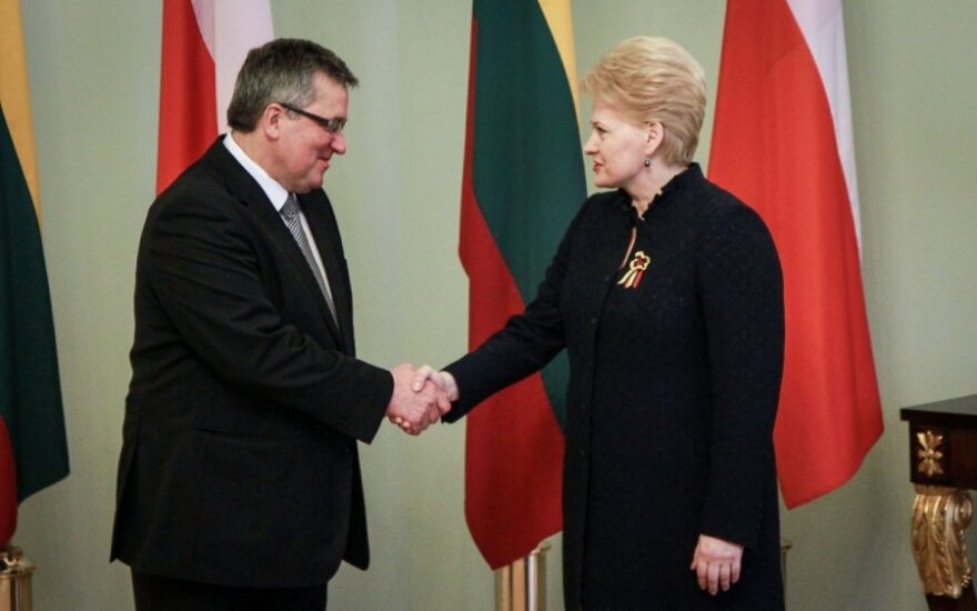 Komorowski zaprosił Grybauskaitė do Polski