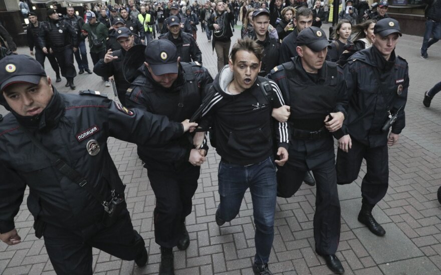 Protestai Maskvoje