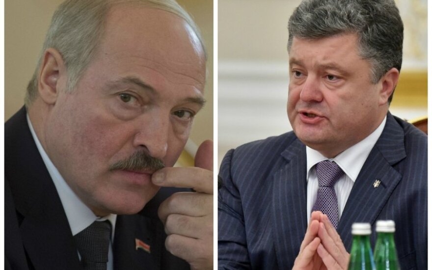 Лукашенко обсудил с Порошенко поставки нефтепродуктов в Украину
