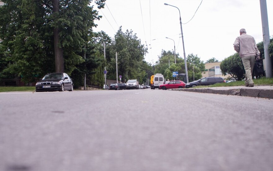 В Вильнюсе под машину попала 8-летняя девочка