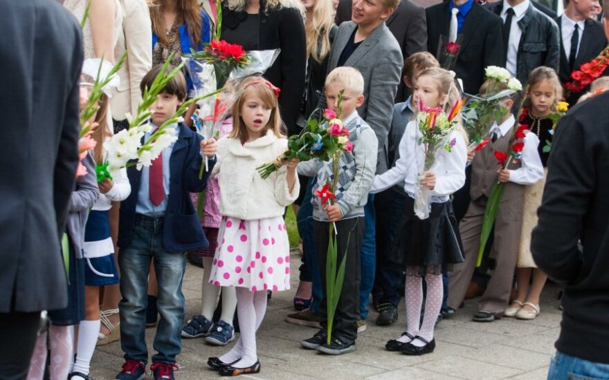 Канайте: в русских школах Вильнюса растет число первоклассников