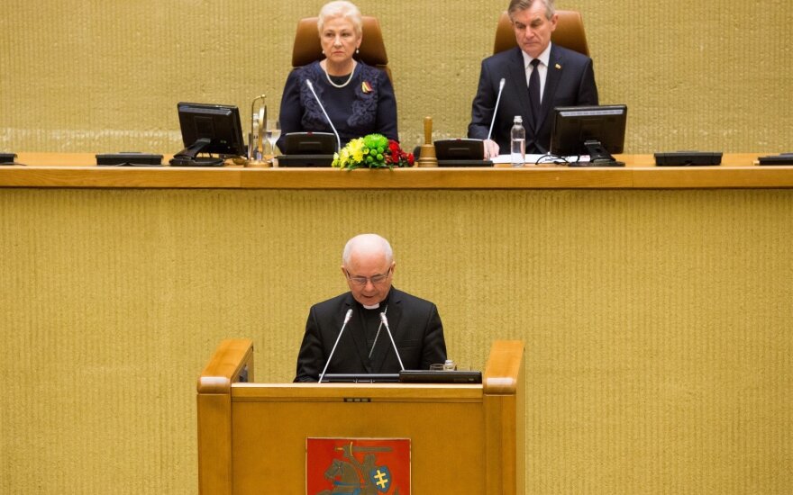Iškilmingas Lietuvos Respublikos Seimo posėdis