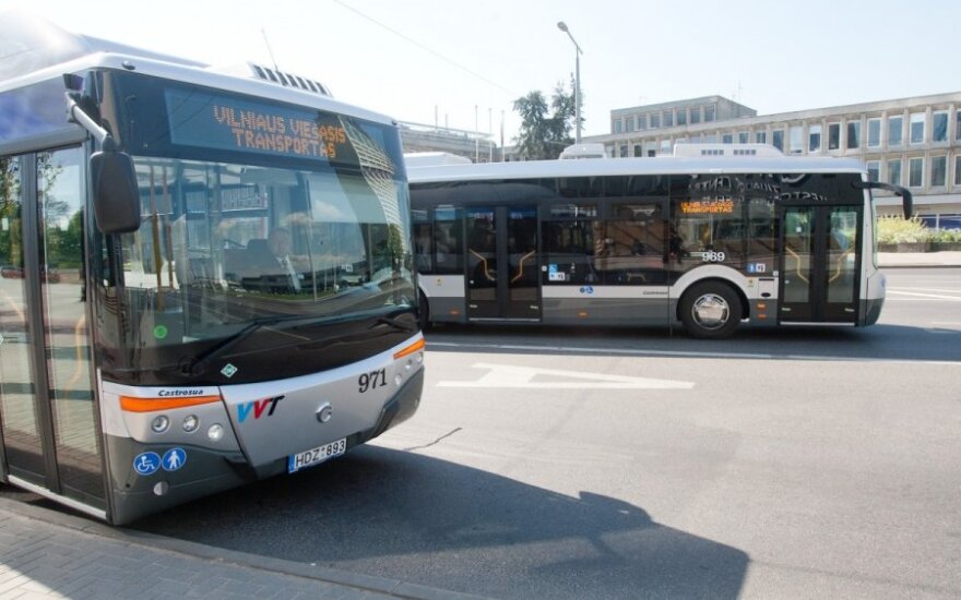 На улицы Вильнюса выехал 21 новый автобус