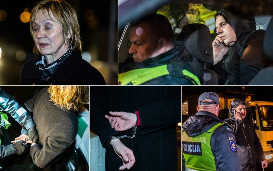 Во время рейда полицейские надели наручники на бывшего кандидата в парламент от либералов