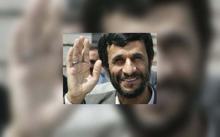 Irano prezidentas Mahmoudas Ahmadinejadas