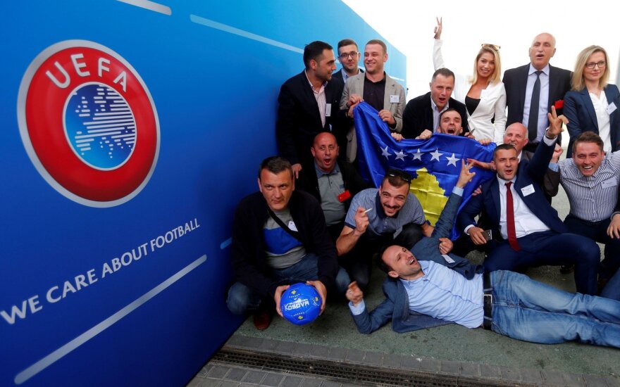 Федерацию футбола Косова приняли в УЕФА