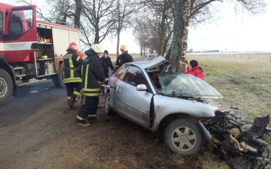 В Шилутском районе в ДТП погибла 19-летняя водитель Audi
