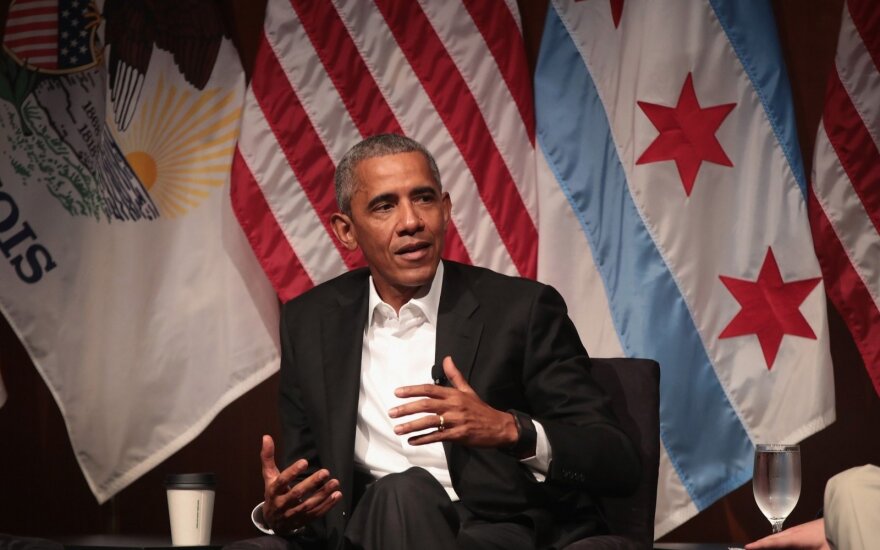 Eksprezidento Baracko Obamos vieša kalba