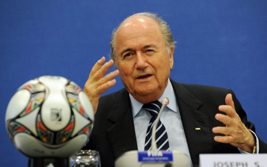 FIFA prezidentas Josephas Blatteris 