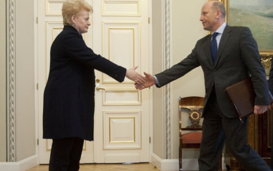 Dalia Grybauskaitė ir Raimundas Palaitis