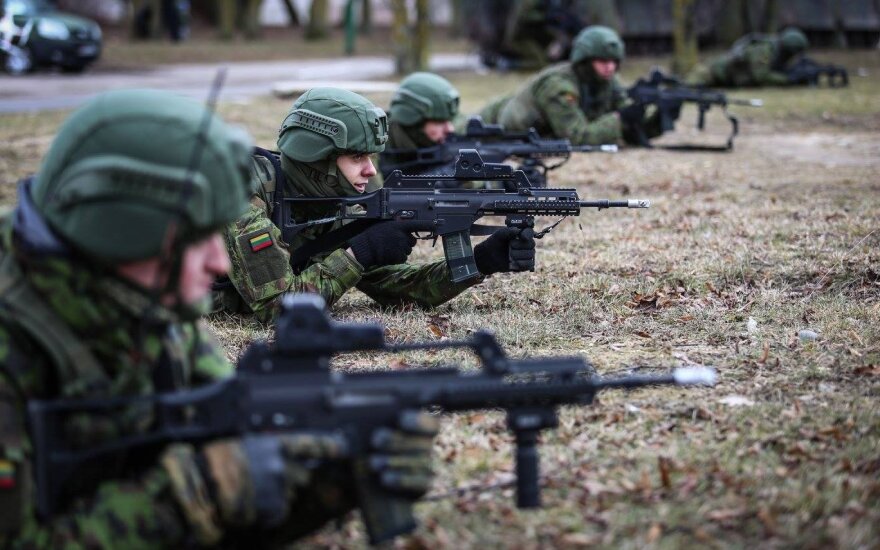 В Литве - самые масштабные военные маневры "Удар молнии"