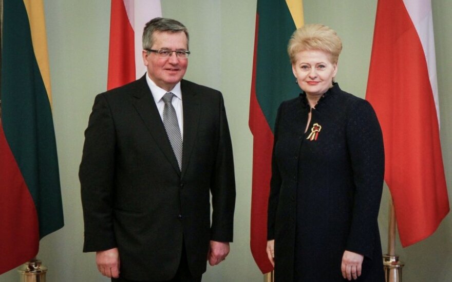 Grybauskaitė w Polsce, Komorowski na Wołyniu