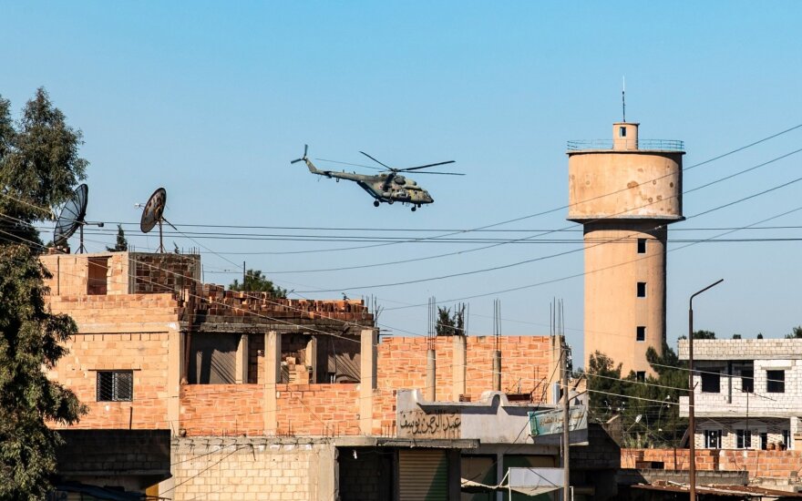 Rusijos sraigtasparnis Sirijoje