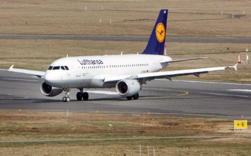 Из-за забастовки работников Lufthansa опаздывают самолеты в Вильнюс