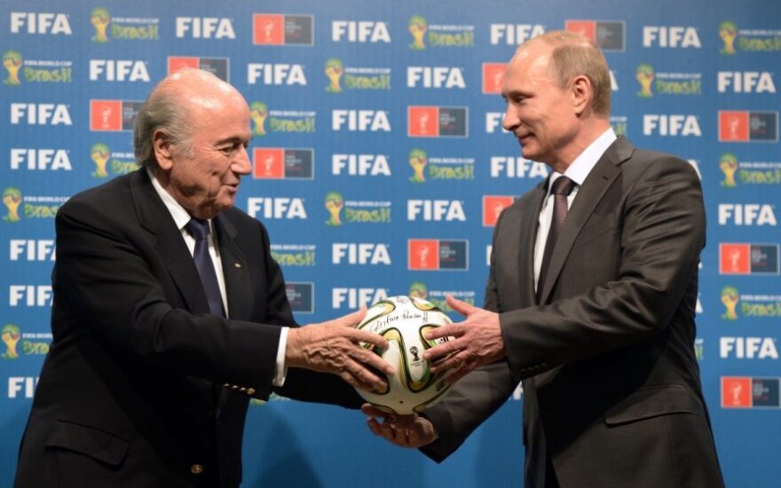 Josephas Blatteris ir Vladimiras Putinas