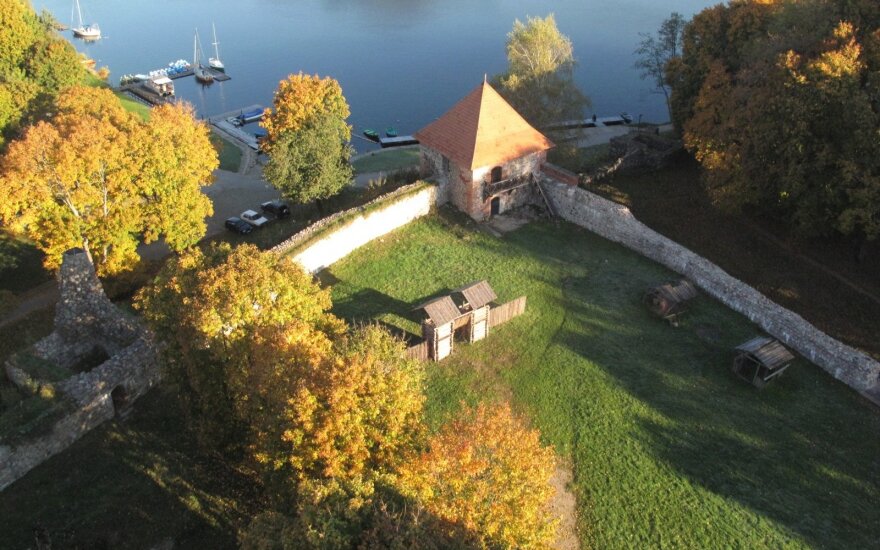 Trakų pusiasalio pilis (Trakų istorijos muziejaus nuotr.)
