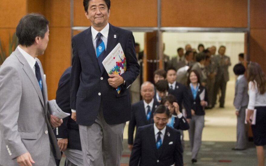 Japonijos Ministras Pirmininkas Shinzo Abe