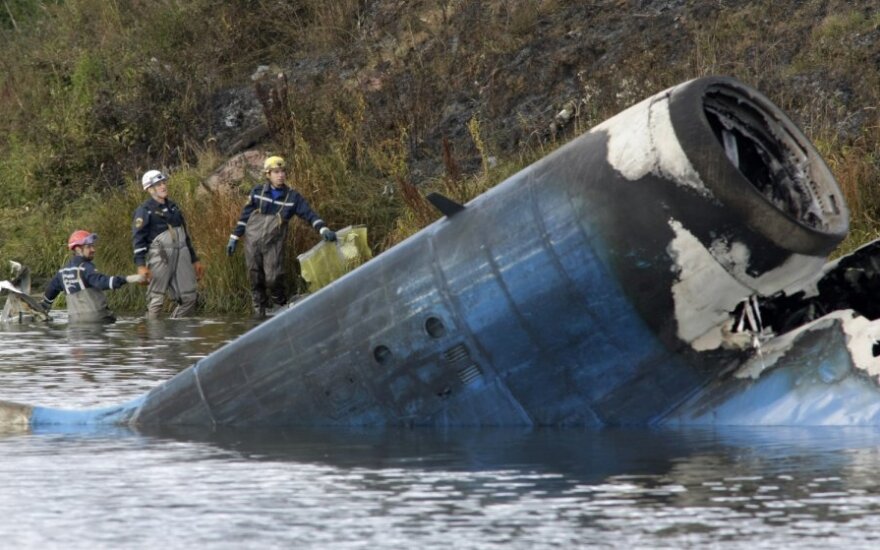 Rusijoje sudužo lėktuvas su "Lokomotiv" ledo ritulininkais