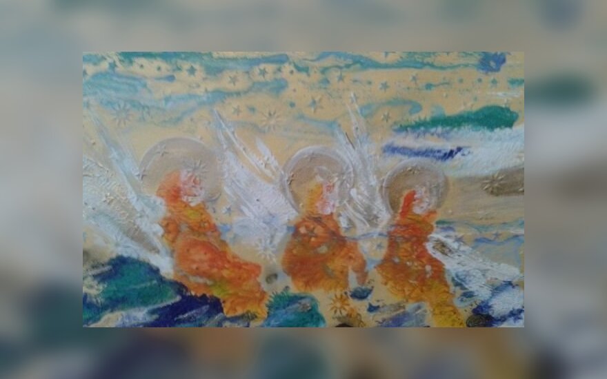 В Вильнюсе - рождественская выставка "Ангелы-Хранители"