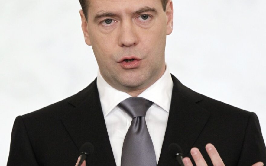 D.Medvedevo paskutinis prezidento metinis pranešimas