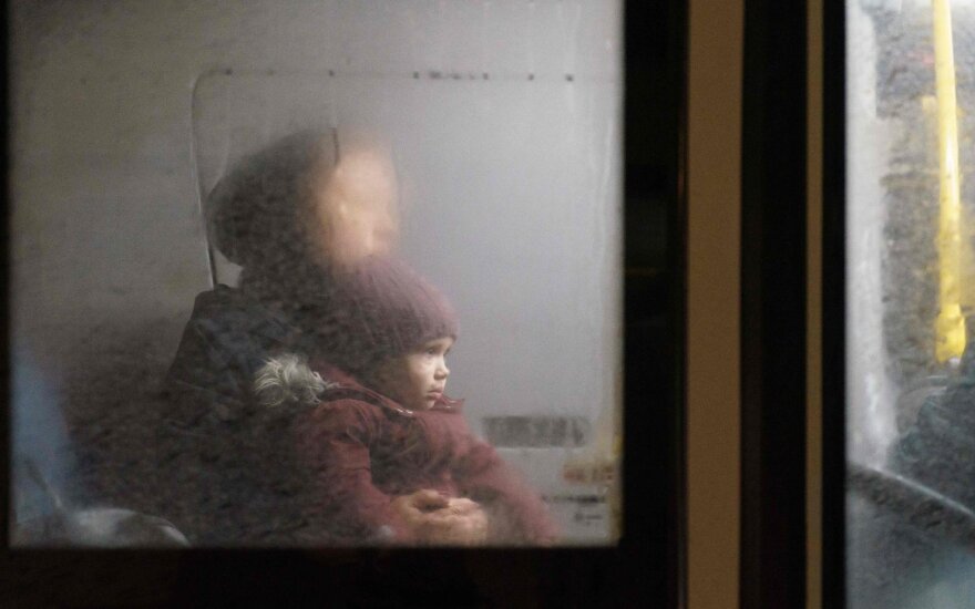 Karo pabėgėliai Ukrainoje