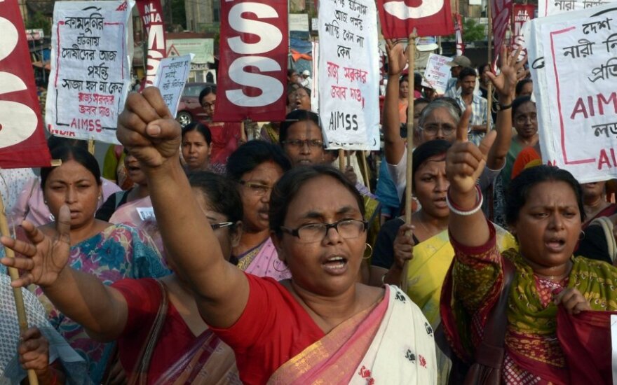 В Индии изнасиловали участниц акции против торговли людьми