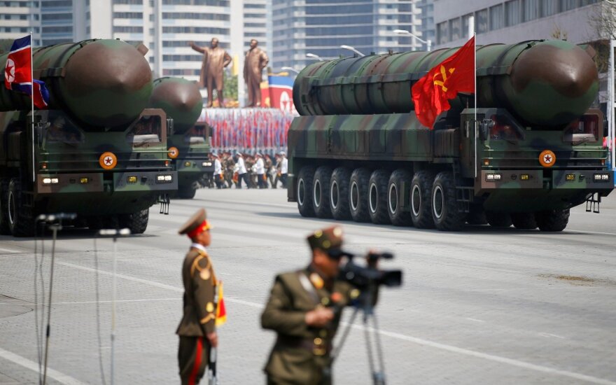 Šiaurės Korėjos tarpžemyninė balistinė raketa