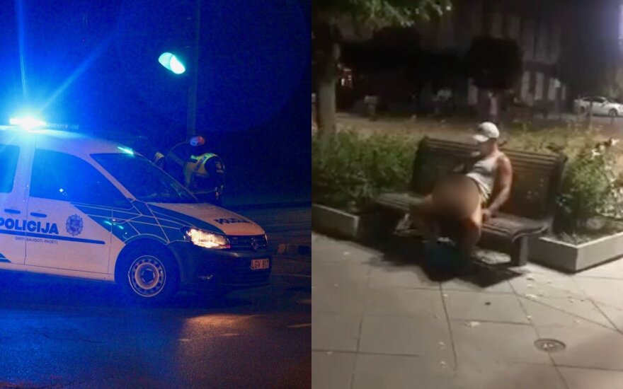 Полиция расследует инцидент на аллее Лайсвес в Каунасе