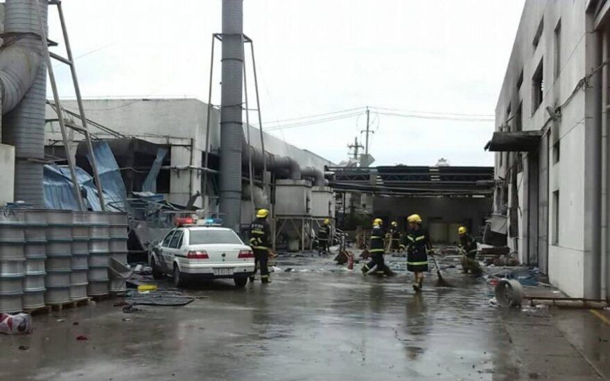 Взрыв на заводе в Китае: 65 погибших, 150 раненых