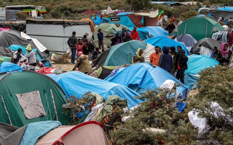 В Париже создадут первый официальный лагерь для беженцев