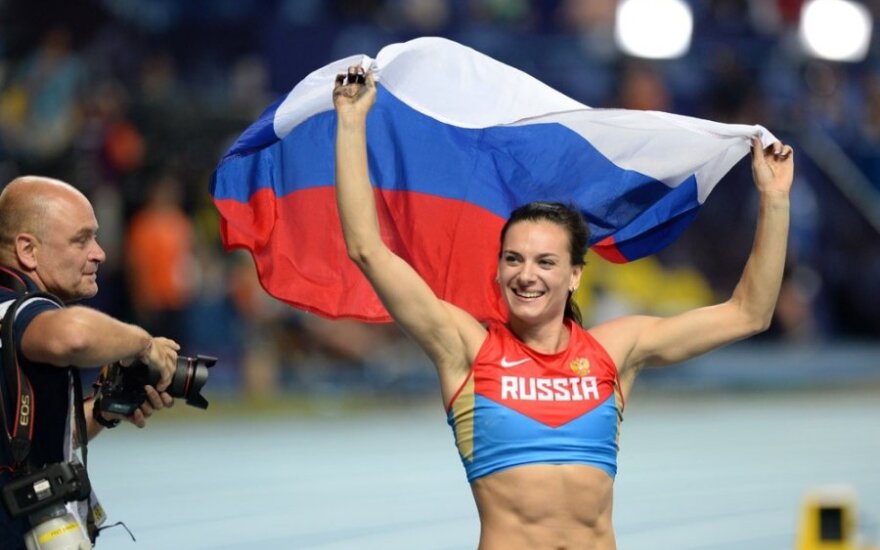 Исинбаева вошла в тройку лучших легкоатлеток Европы