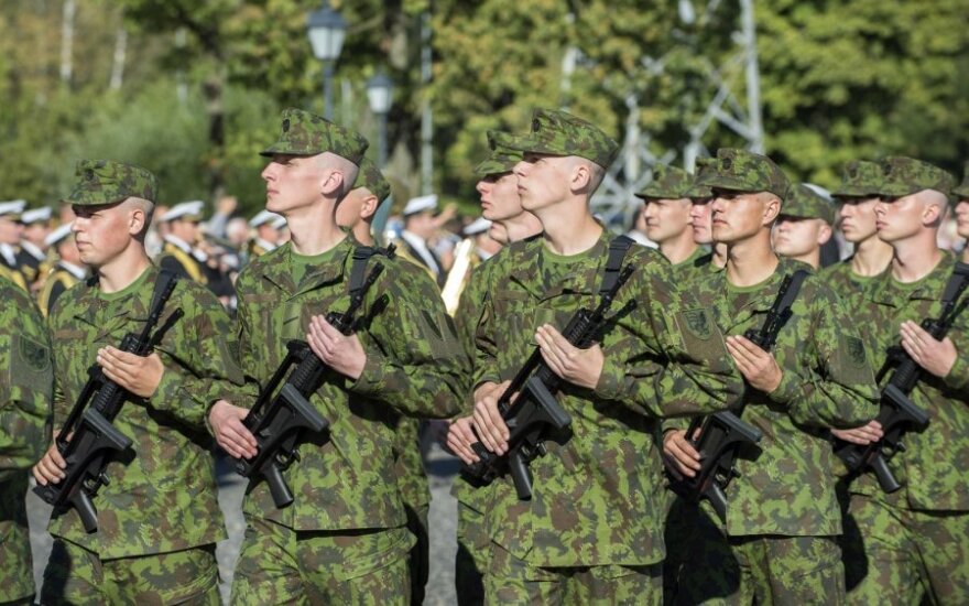 Несколько сотен литовских военных отправляются на международные учения в Германию