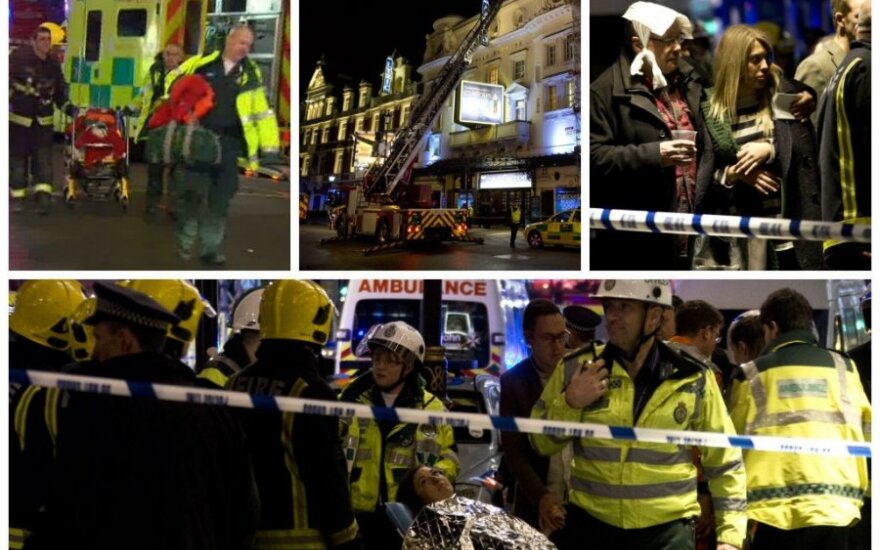 В лондонском театре упал потолок: пострадали 76 человек
