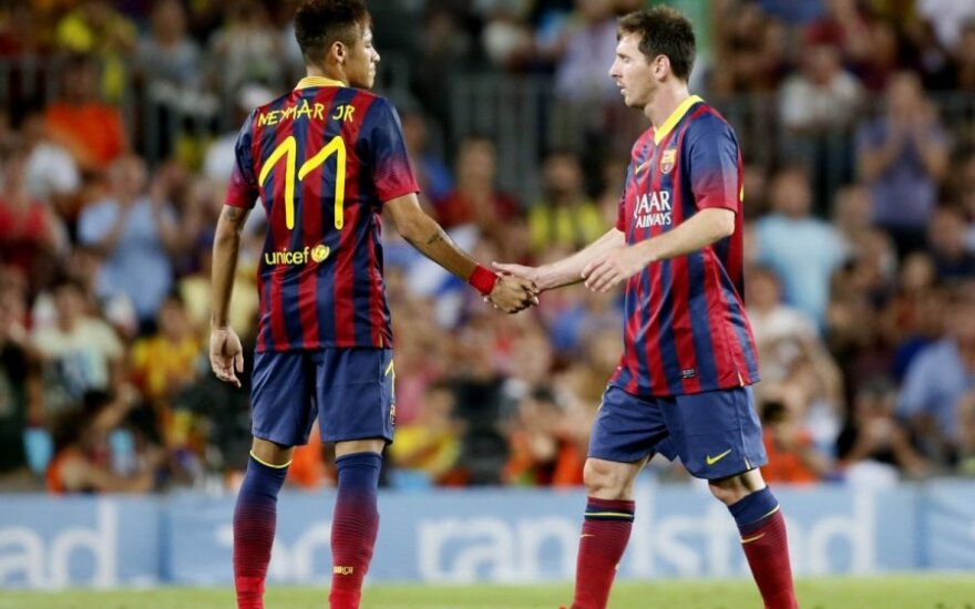 Neymaras ir Lionelis Messi