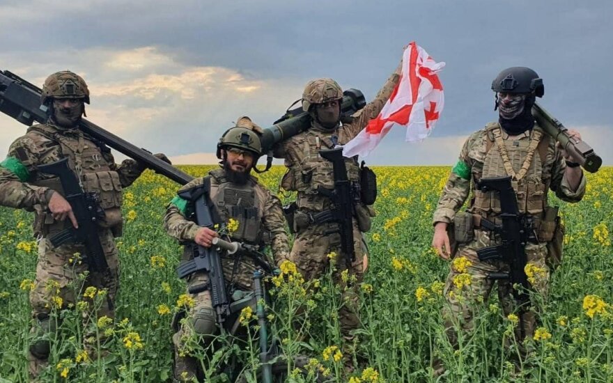 "Россияне дезорганизованы и демотивированы": как грузины вместе с британцами и американцами воюют в Украине