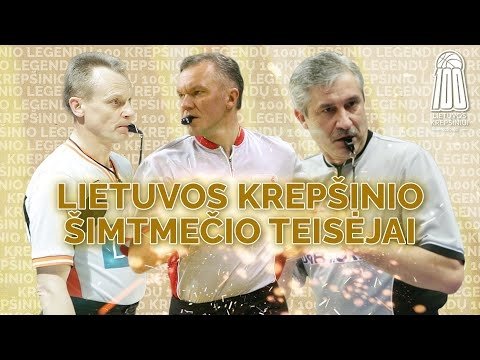Brazauskas, Pilipauskas i Dovidavičius są sędziami litewskiego stulecia koszykówki