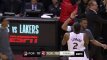 „Raptors“ lyderio Kawhi Leonardo pergalingas metimas