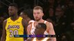 Los Andžele skrajojęs Sabonis pasižymėjo galingu dėjimu ir dvigubu dubliu